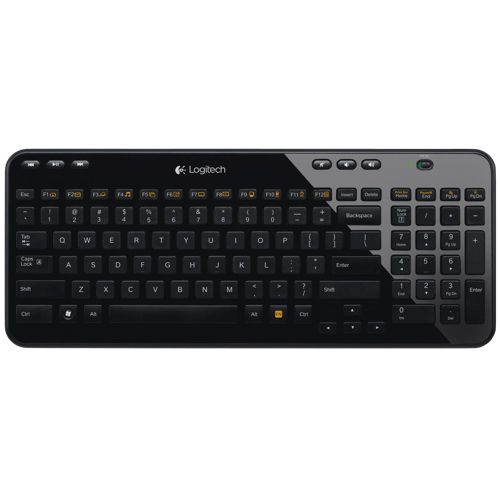 LOGITECH K360 Wireless Keyboard - Näppäimistö - 2.4 GHz - Pohjoismaat